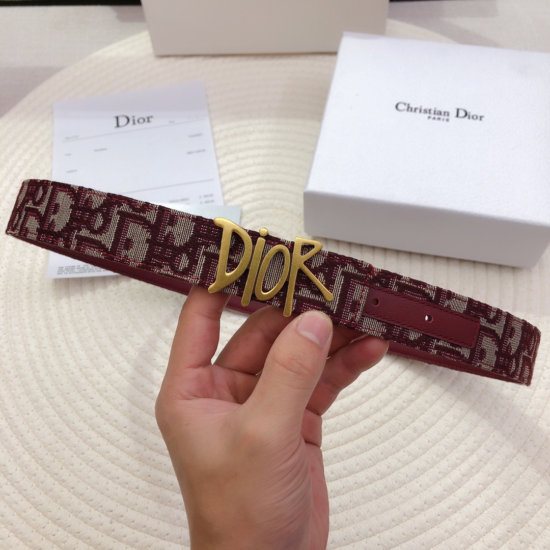 Cintura Dior 3.0cm
