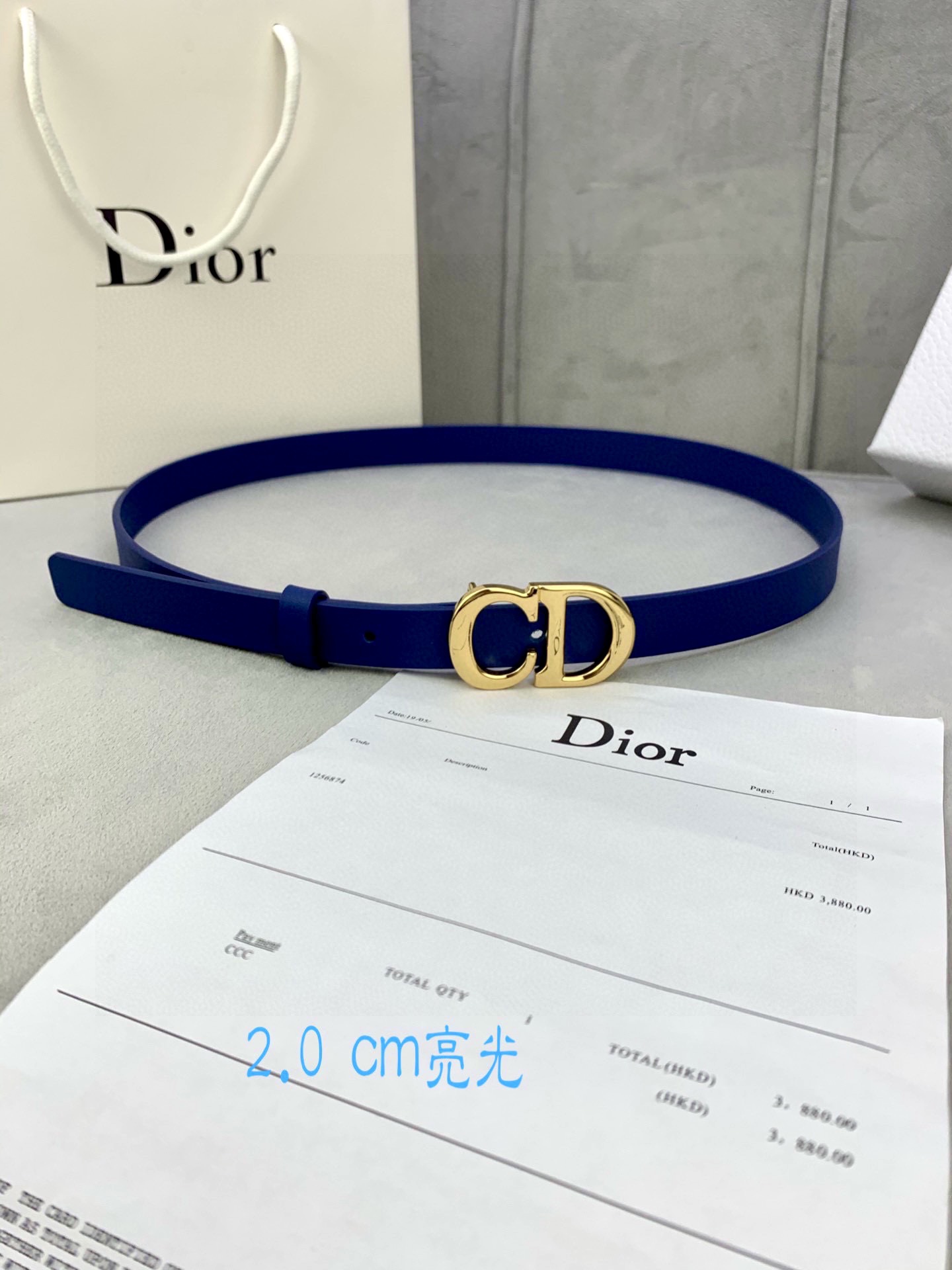 Cintura Dior 2.0cm