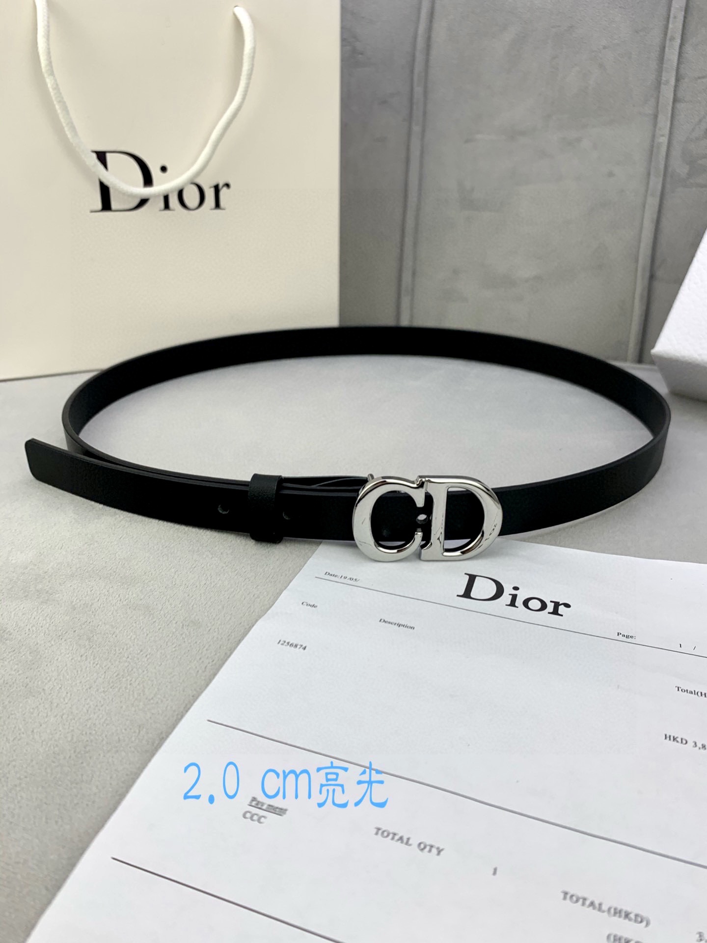 Cintura Dior 2.0cm