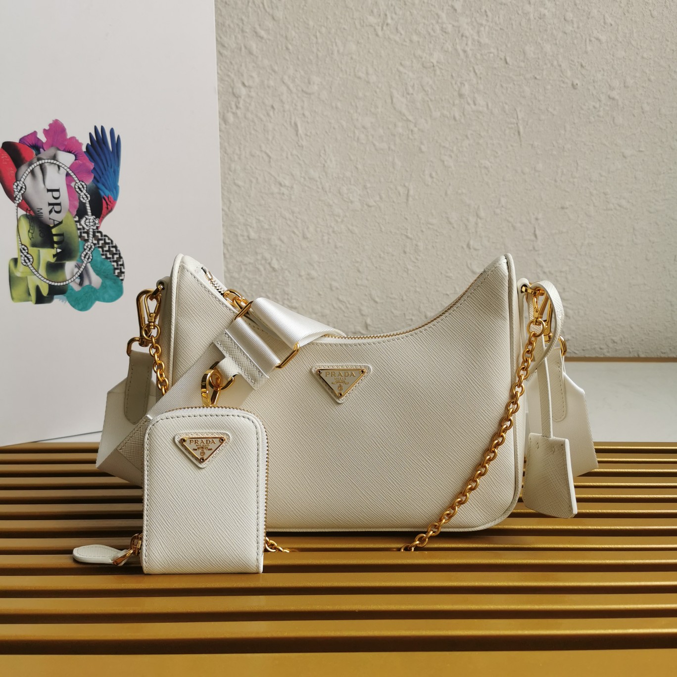 Prada 1BH204 22x18x 6,5cm