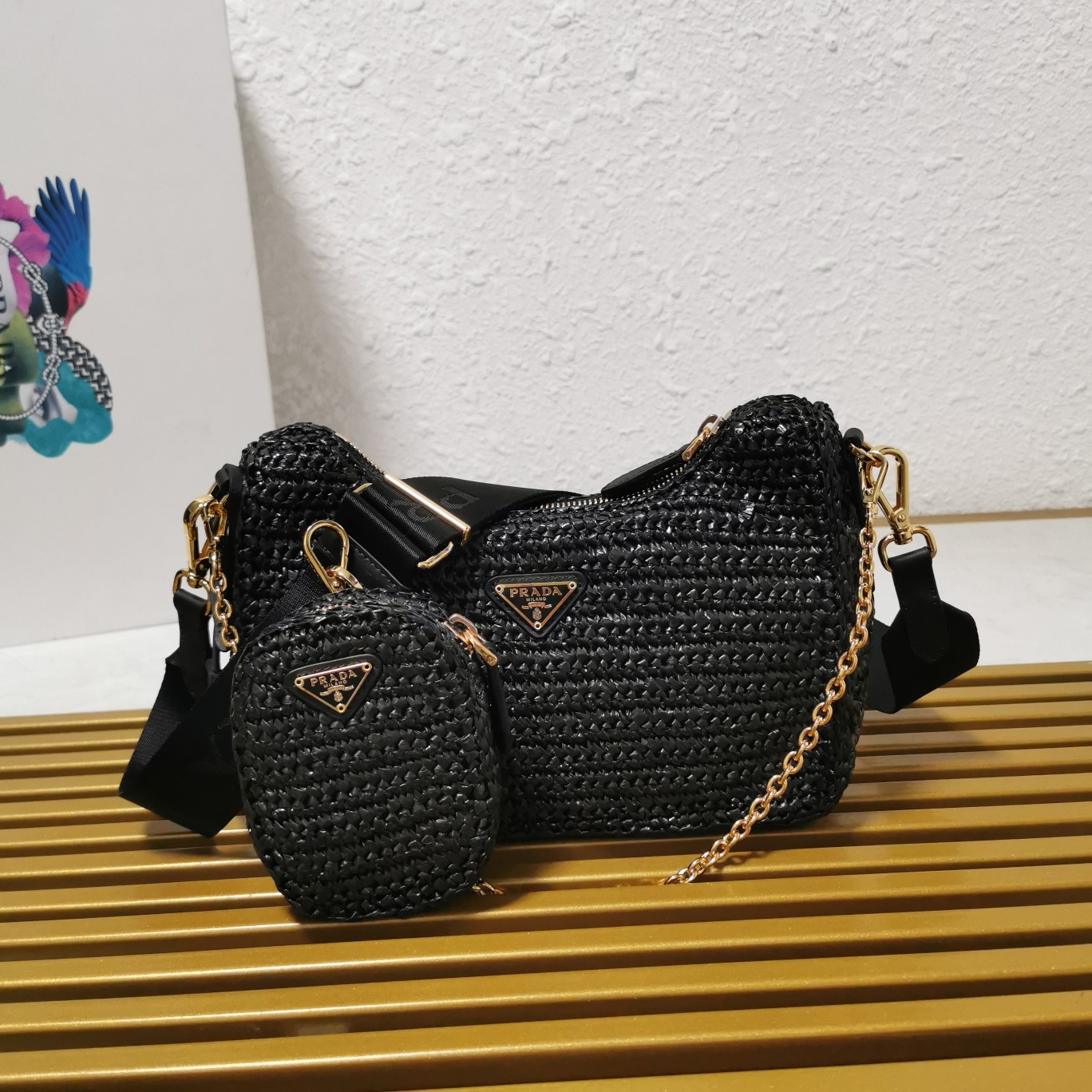 Prada Hobo 1BC204 23x 16x 7cm