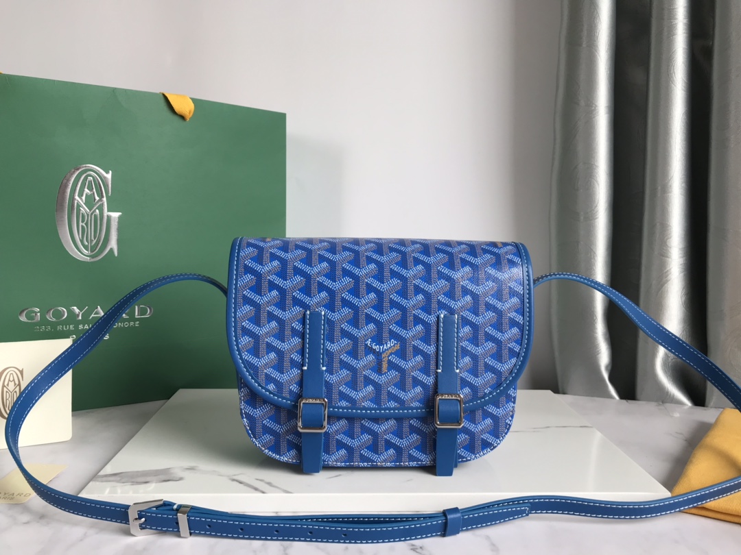 GOYARD Belvédère 020098 22×17×9.5Cm