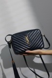 Camera bag LOU in pelle 761554- 520534 23x16x6cm