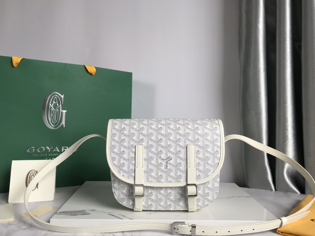 GOYARD Belvédère 098049 21.5×13.5×9Cm