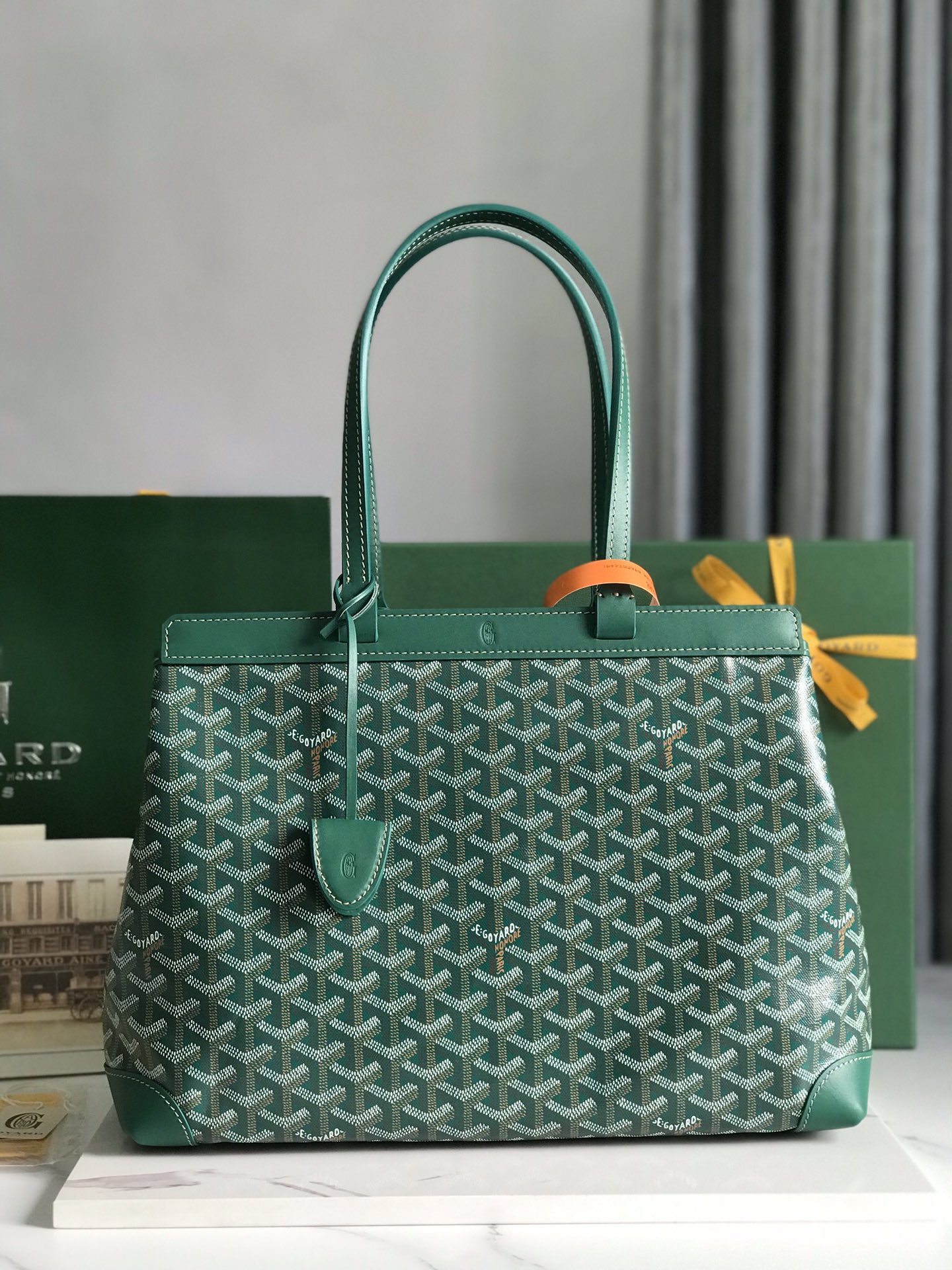 GOYARD Tote Bellechasse Biaude 020161 36x15x27cm