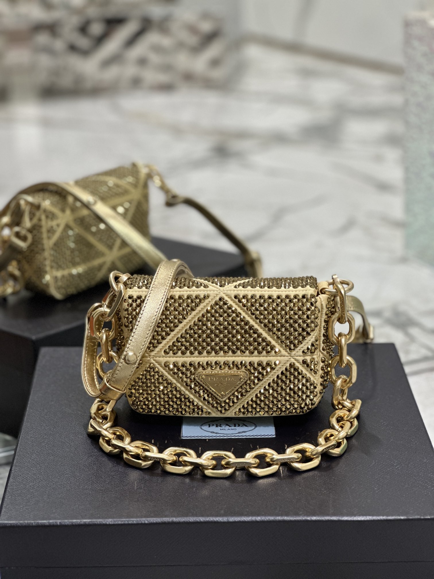 Prada 17cm* 11.5cm* 6cm 1BD329