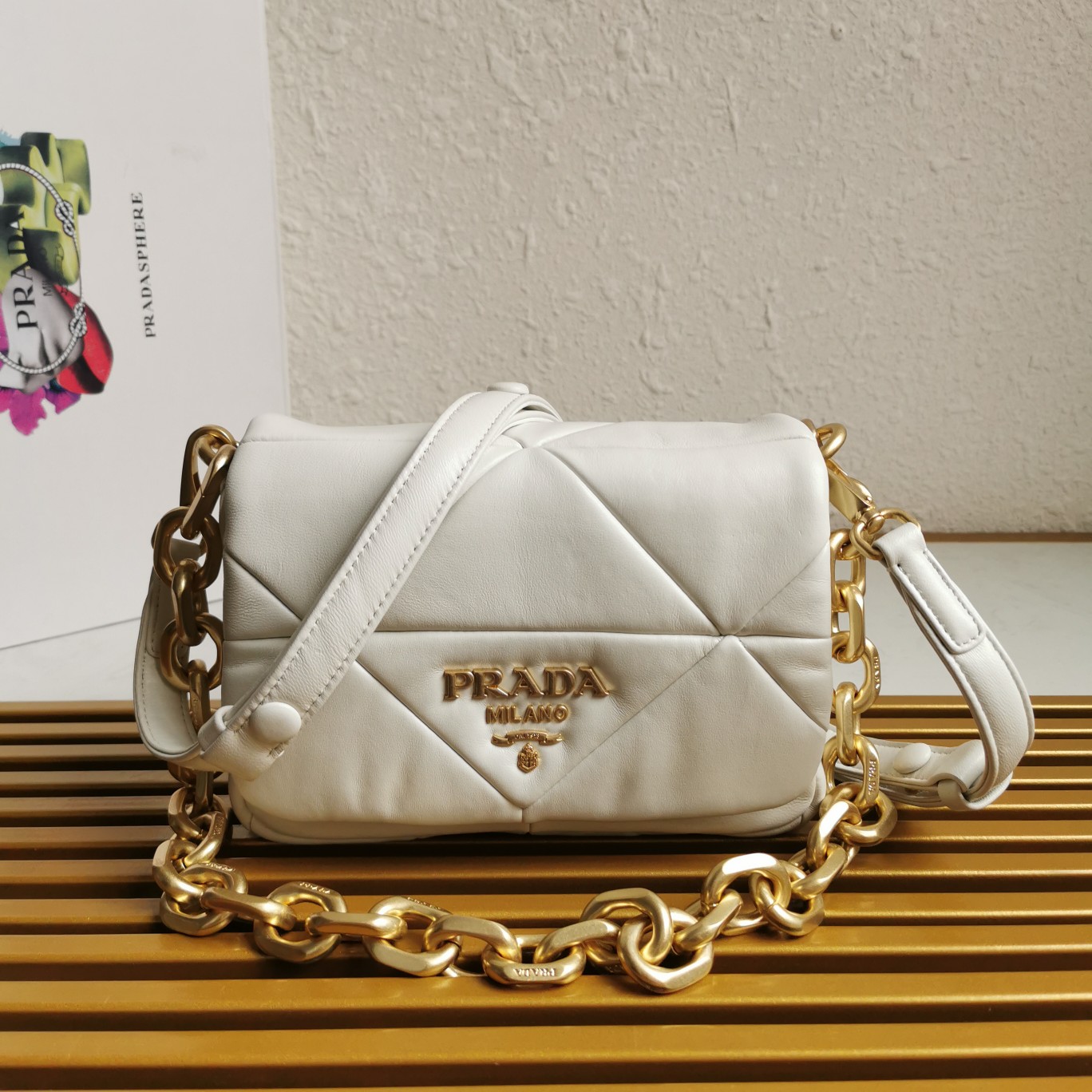 Prada 1BD292A 21x 15x 6.5cm