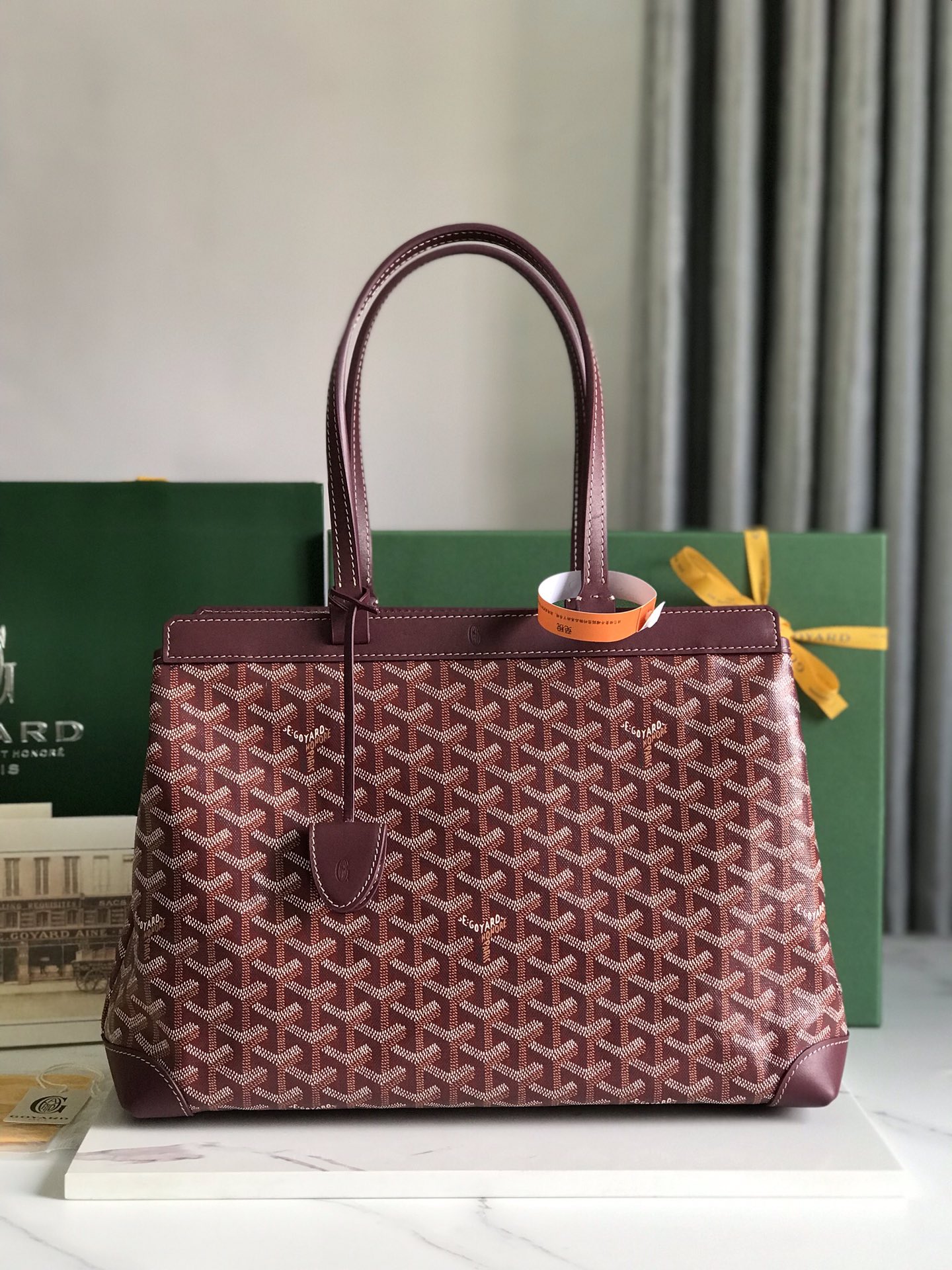 GOYARD Tote Bellechasse Biaude 020161 36x15x27cm