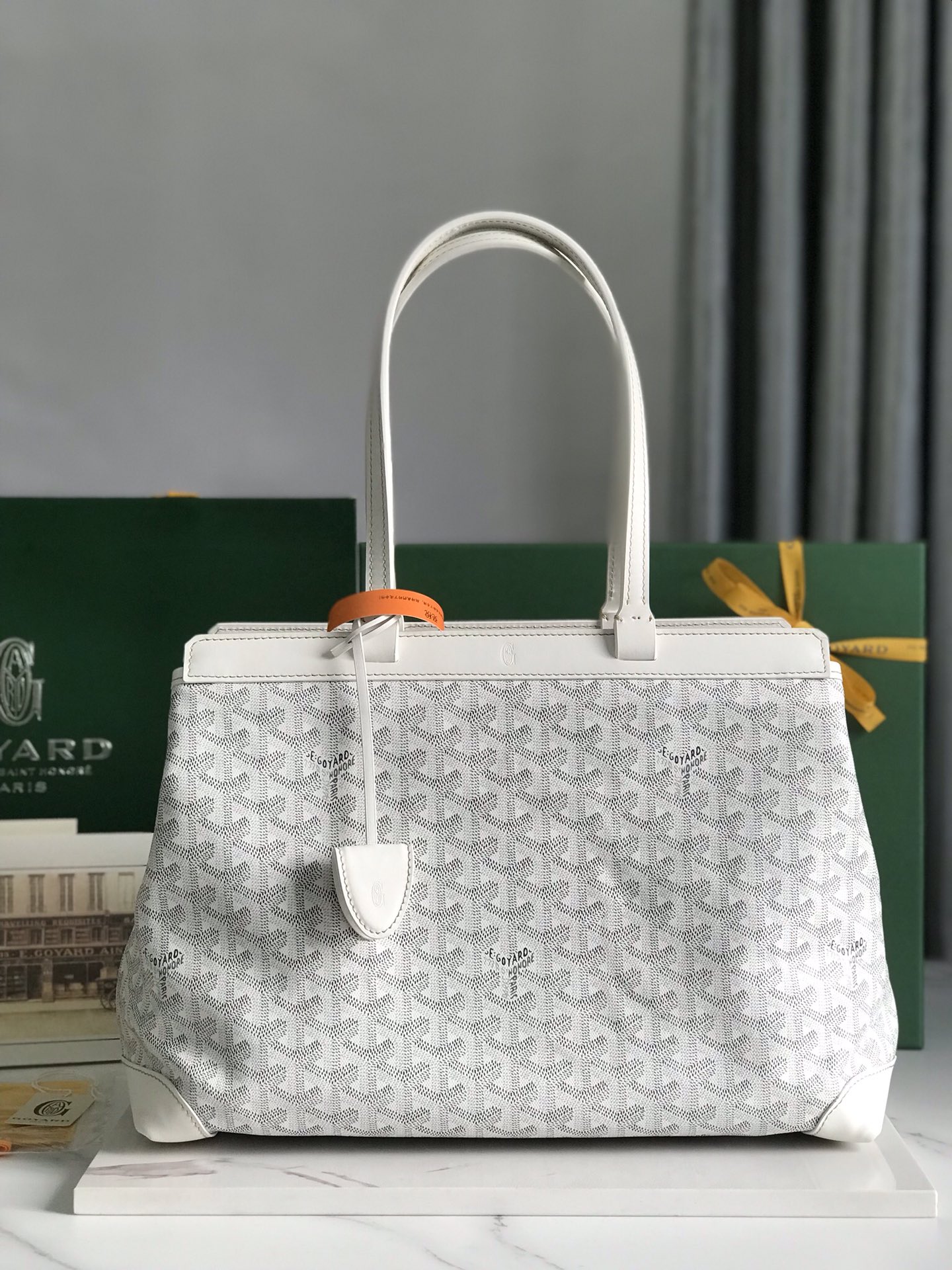 GOYARD Tote Bellechasse Biaude 020161 36x15x27cm