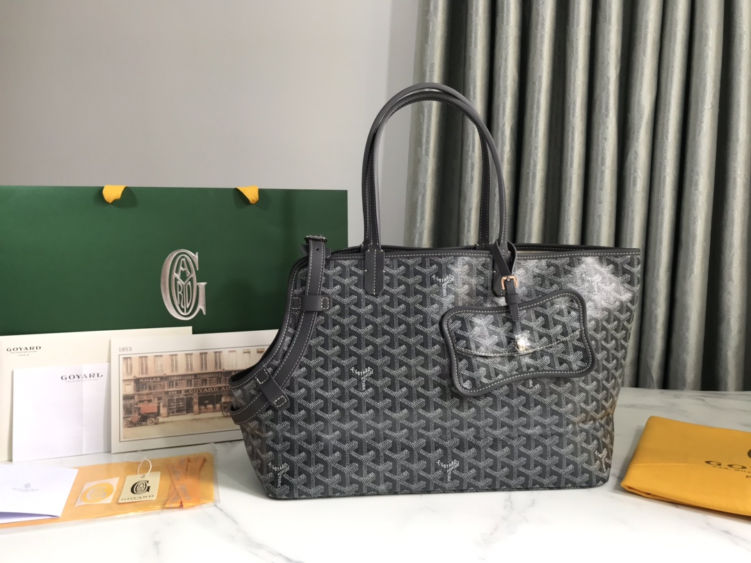 GOYARD Chien Gris & Pocket 020217 27 x 15 x 33.5 cm