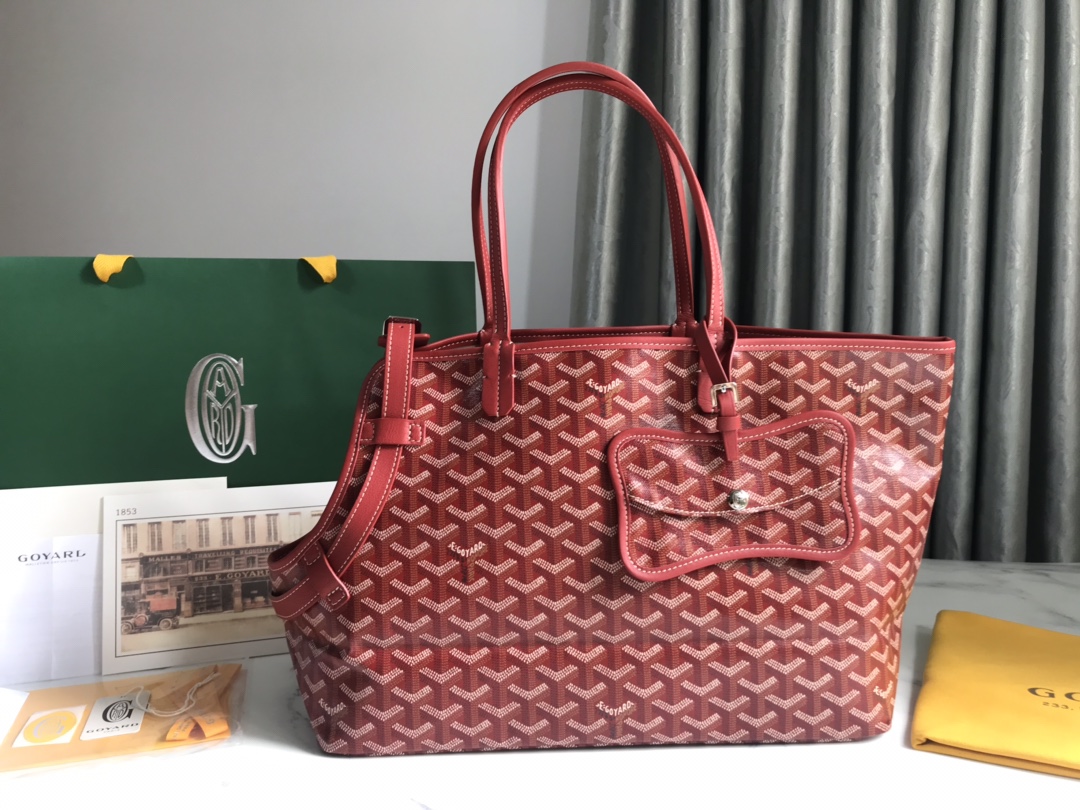 GOYARD Chien Gris & Pocket 020217 27 x 15 x 33.5 cm