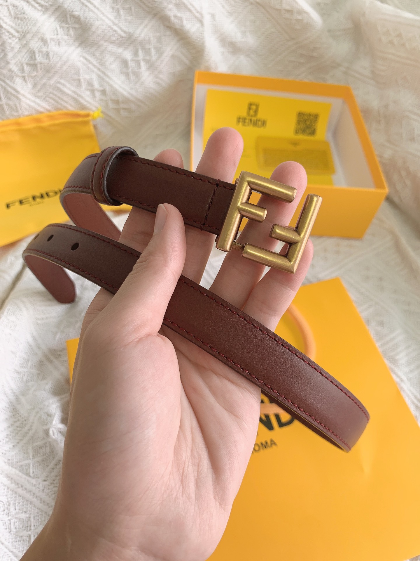 Cintura Fendi 2024' 2cm