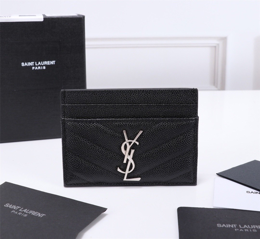 Portacarte YSL 10x7.5x0.5cm
