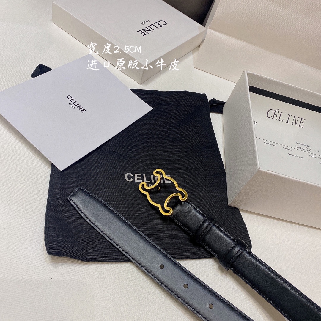 Cintura Celine 2024' 2.5cm