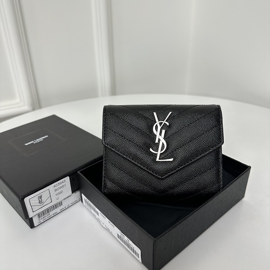 Portafoglio YSL 12,5X10X2,5CM