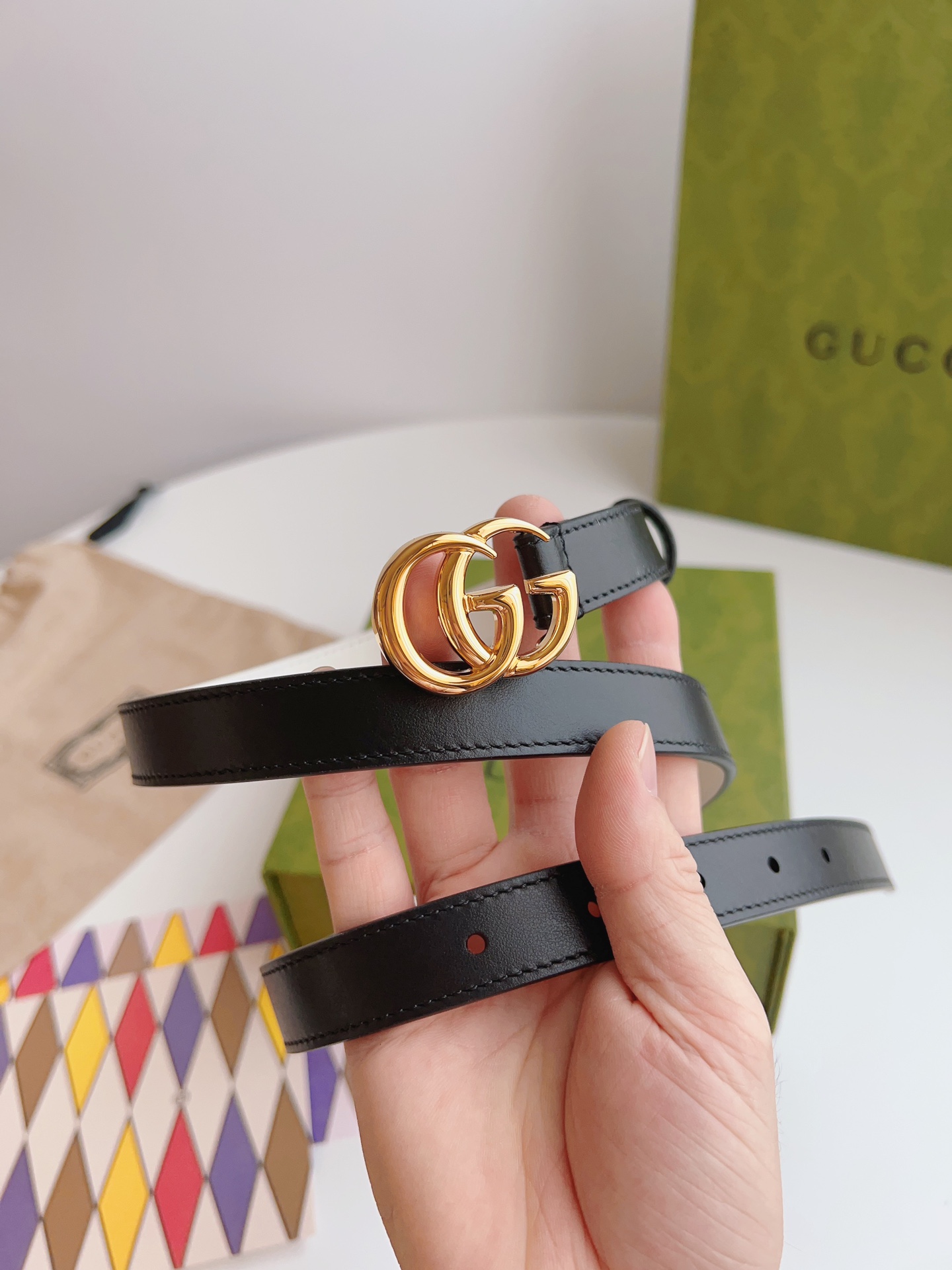 Cintura GUCCI 2024' 2cm