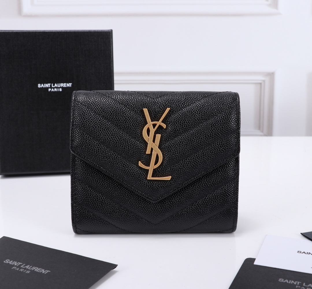 Portafoglio YSL 12x10x2.5cm