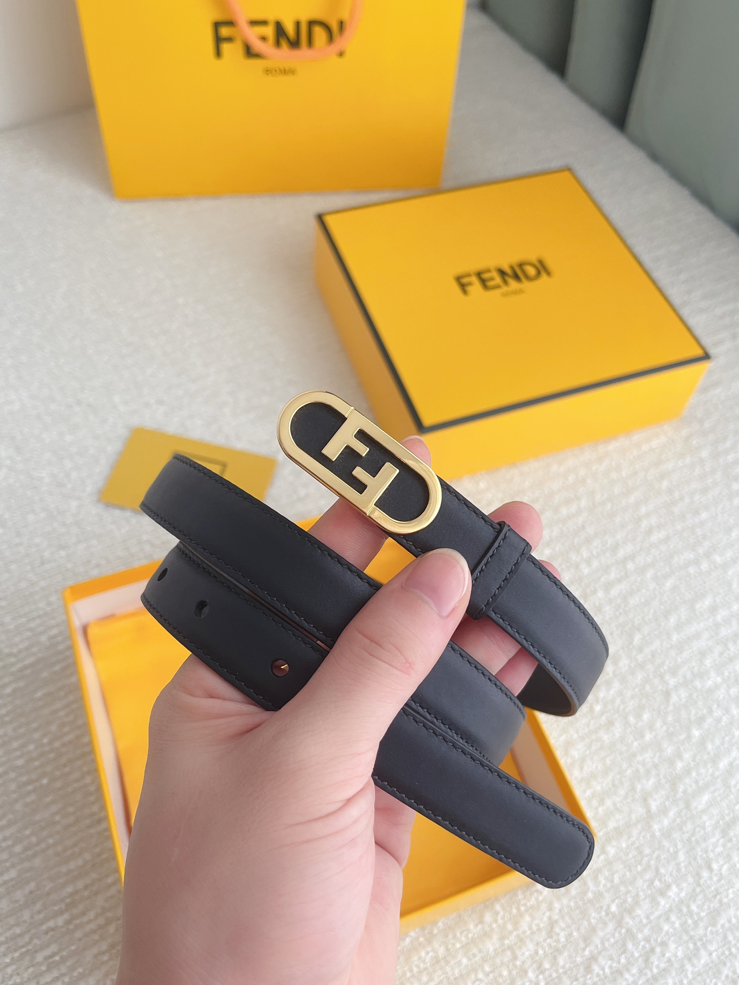 Cintura Fendi 2024' 2cm