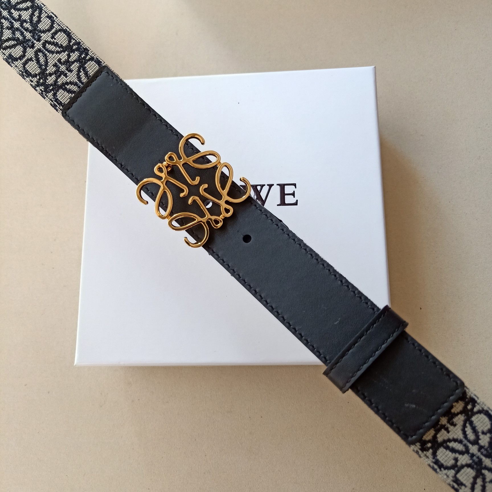Cintura Loewe 2024' 3.2cm