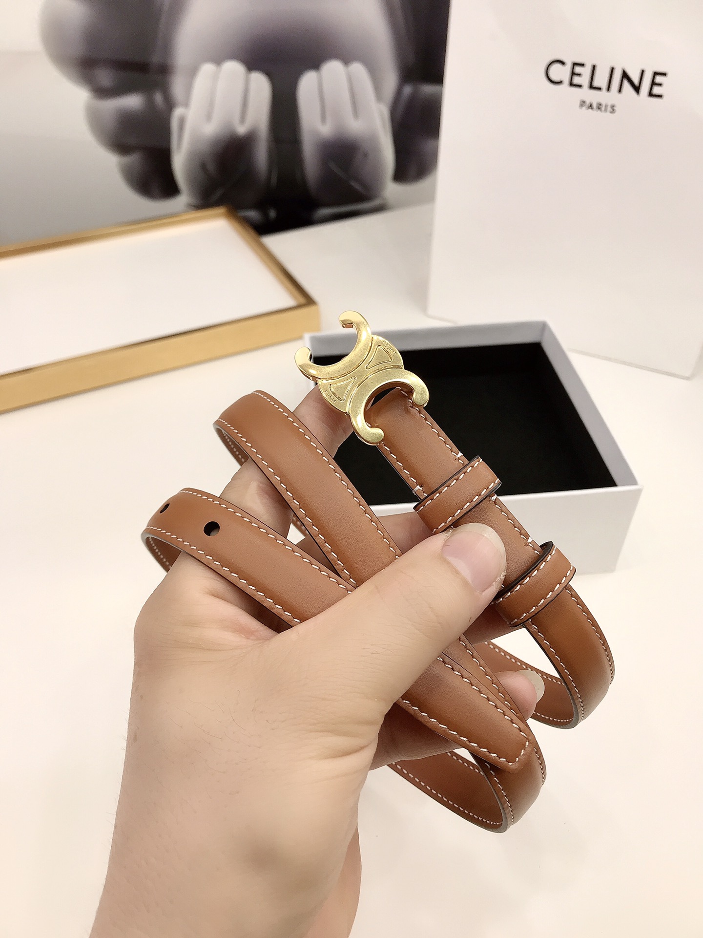 Cintura Celine 2024' 1.8cm