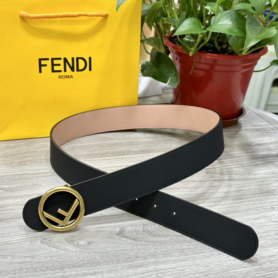 Cintura Fendi 2024' 3,8cm