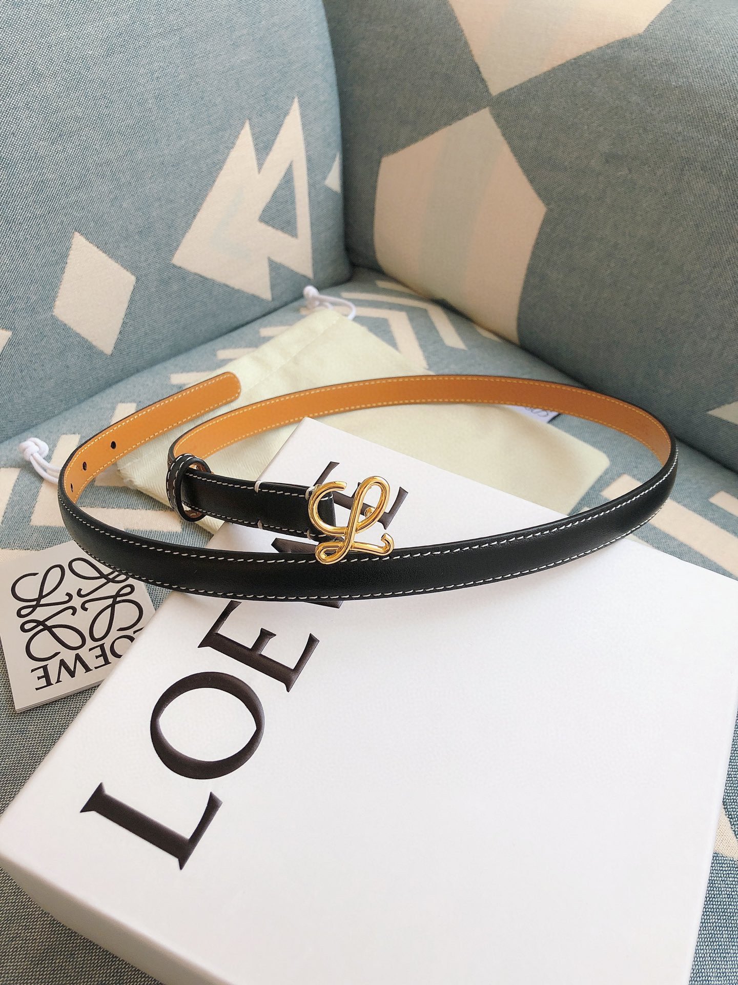 Cintura Loewe 2024' 1.5cm