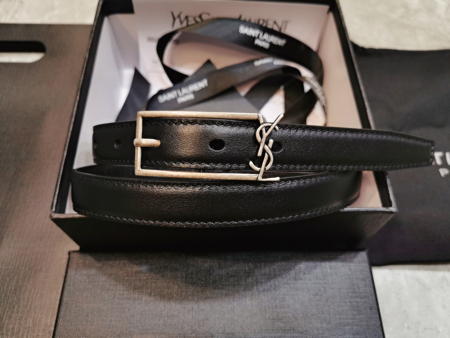 Cintura YSL 2024' 2cm
