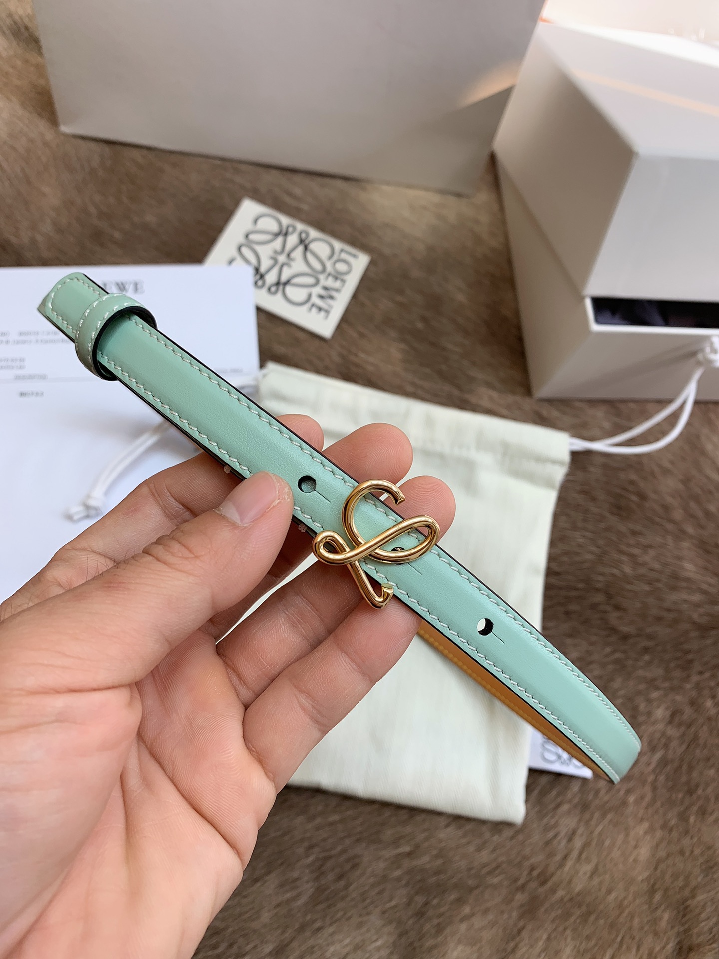 Cintura Loewe 2024' 1.3cm
