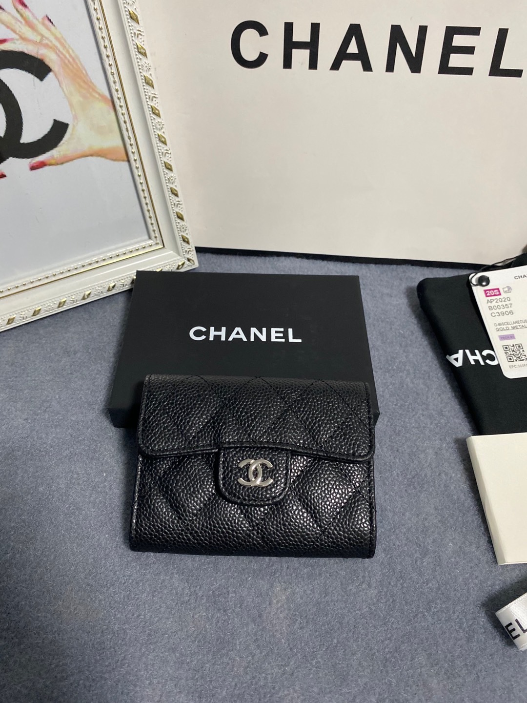 Portafoglio Chanel 2024' 12x8.5cm