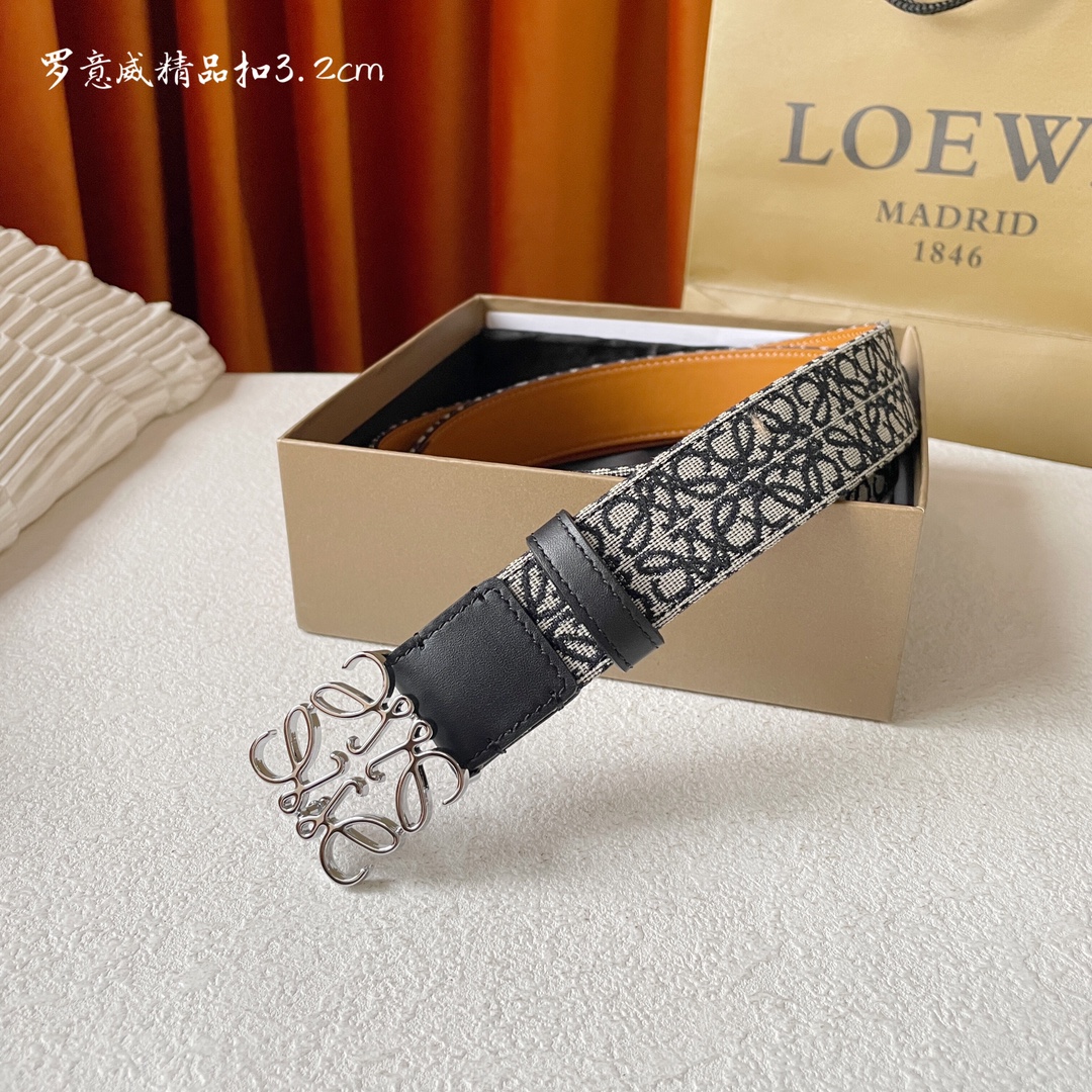 Cintura Loewe 2024' 3.2cm