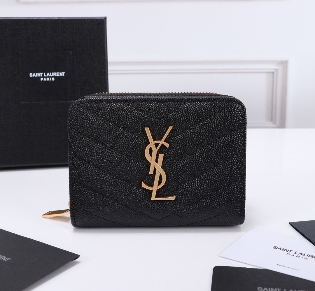 Portafoglio YSL 403723 12x10x3cm