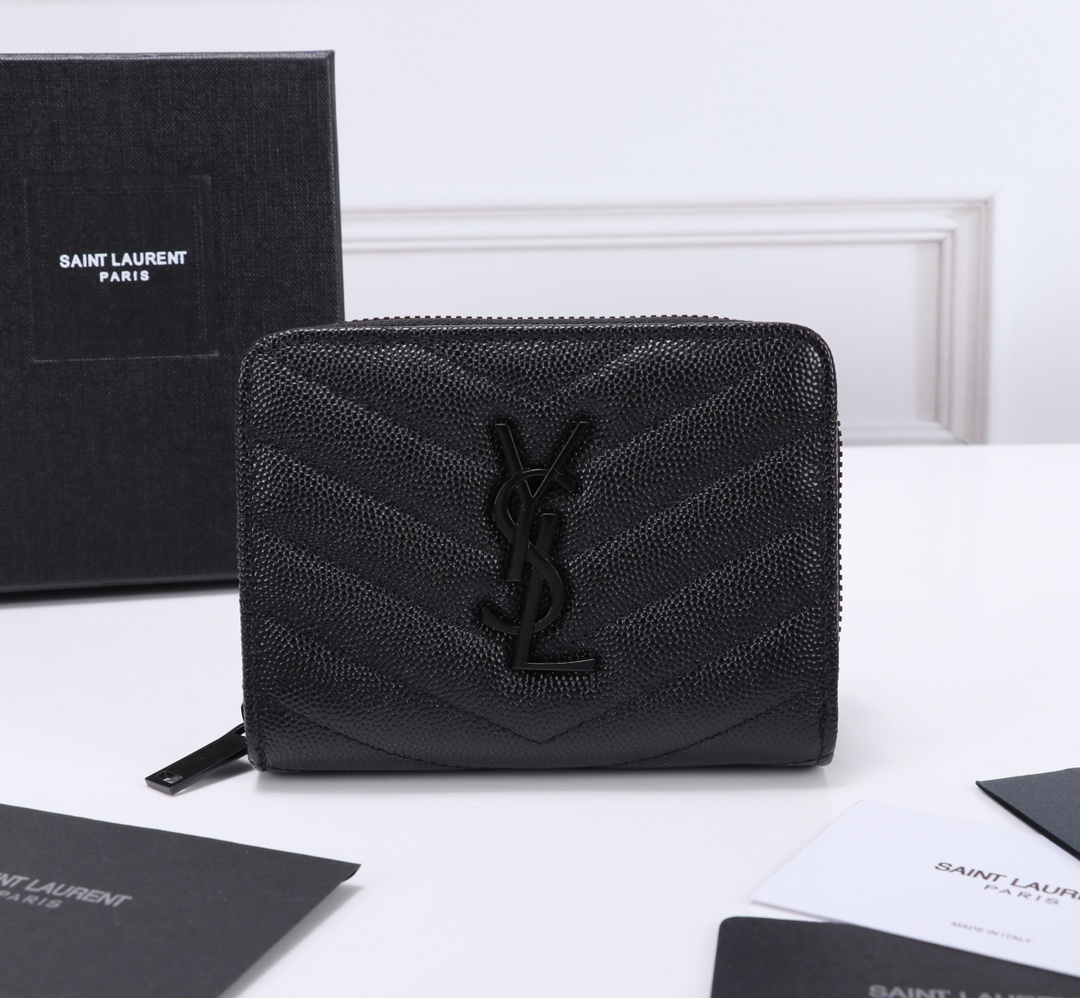 Portafoglio YSL 403723 12x10x3cm