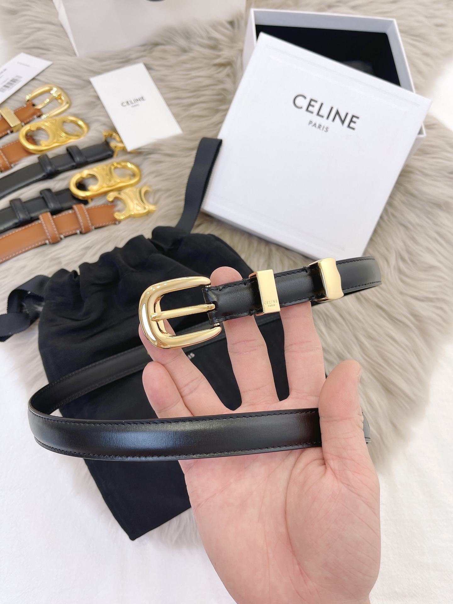 Cintura Celine 2024' 1.8cm