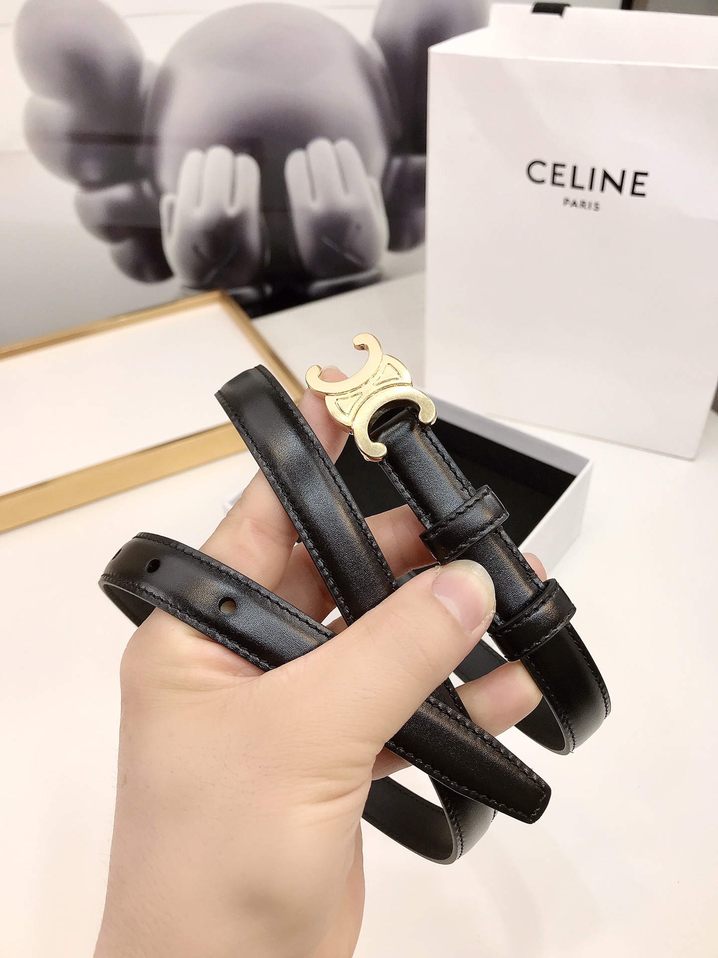 Cintura Celine 2024' 1.8cm