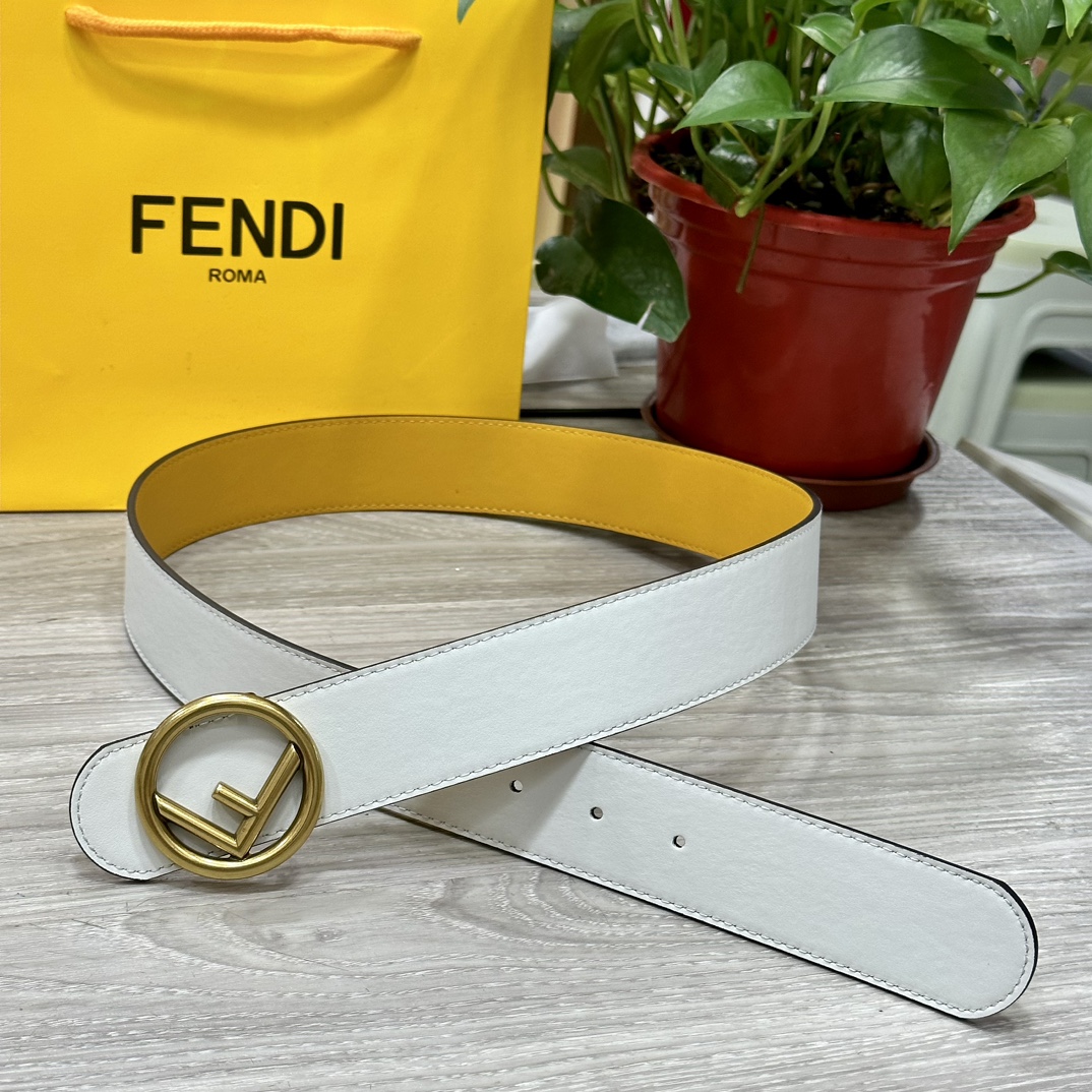 Cintura Fendi 2024' 3,8cm