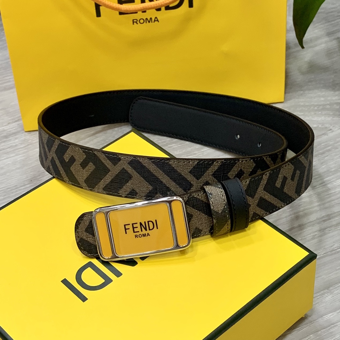 Cintura Fendi 2024' 3cm