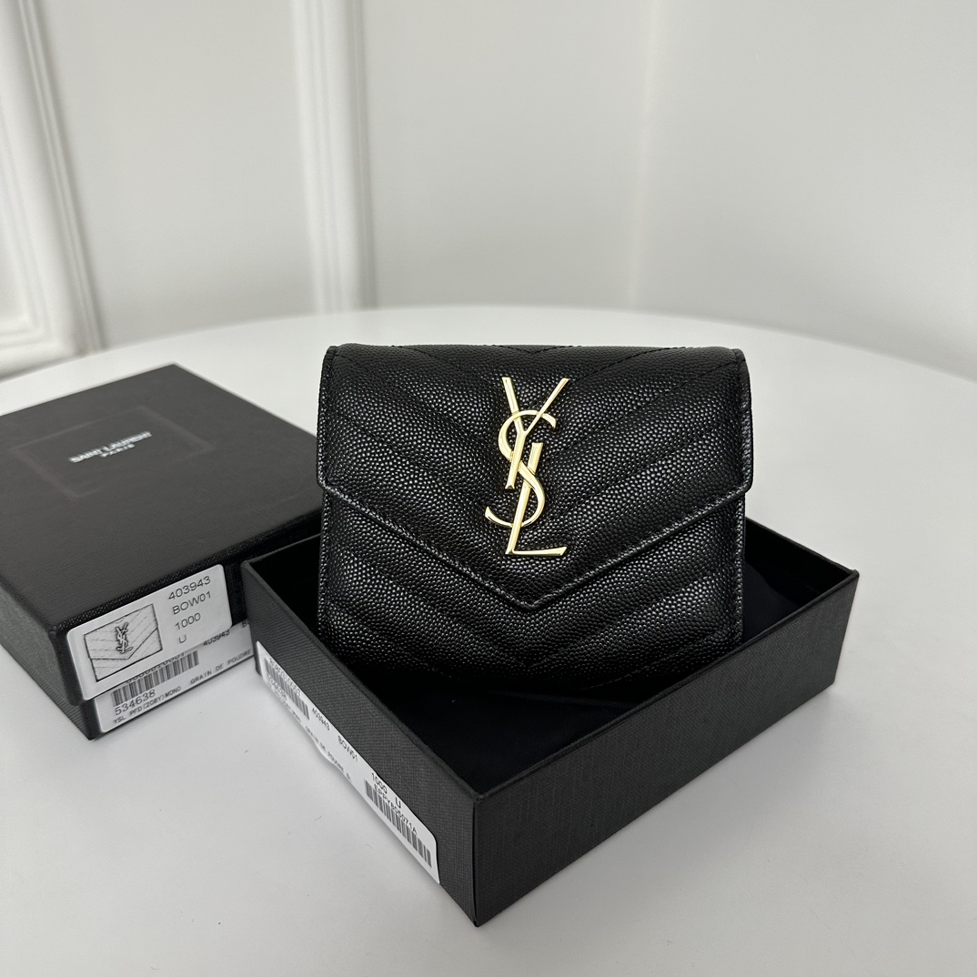 Portafoglio YSL 12,5X10X2,5CM