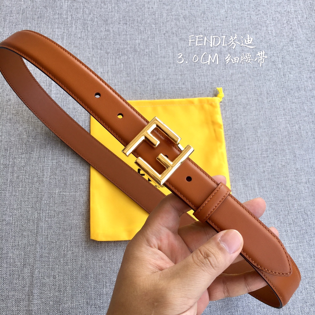 Cintura Fendi 2024' 3cm
