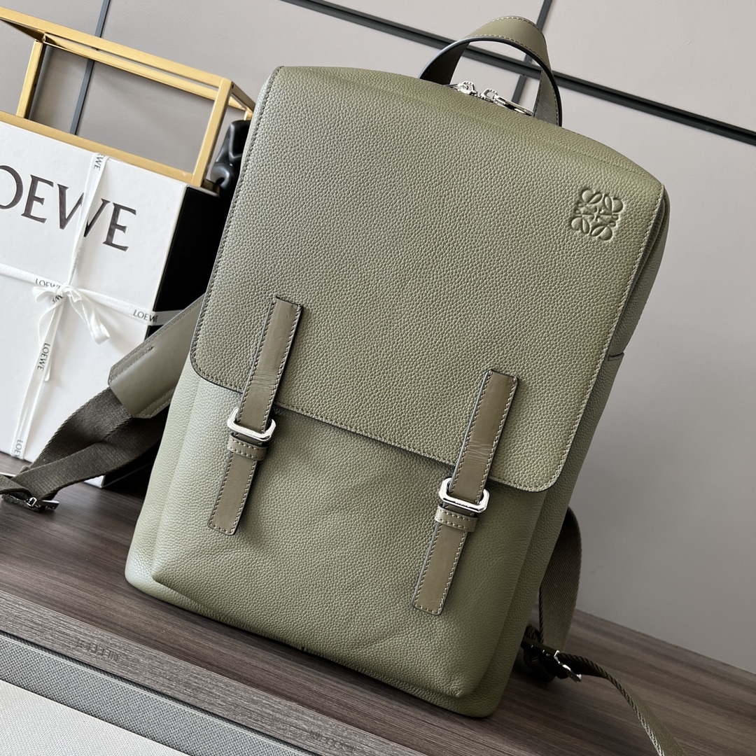 Loewe 10266 39x28.5x11cm Military Backpack