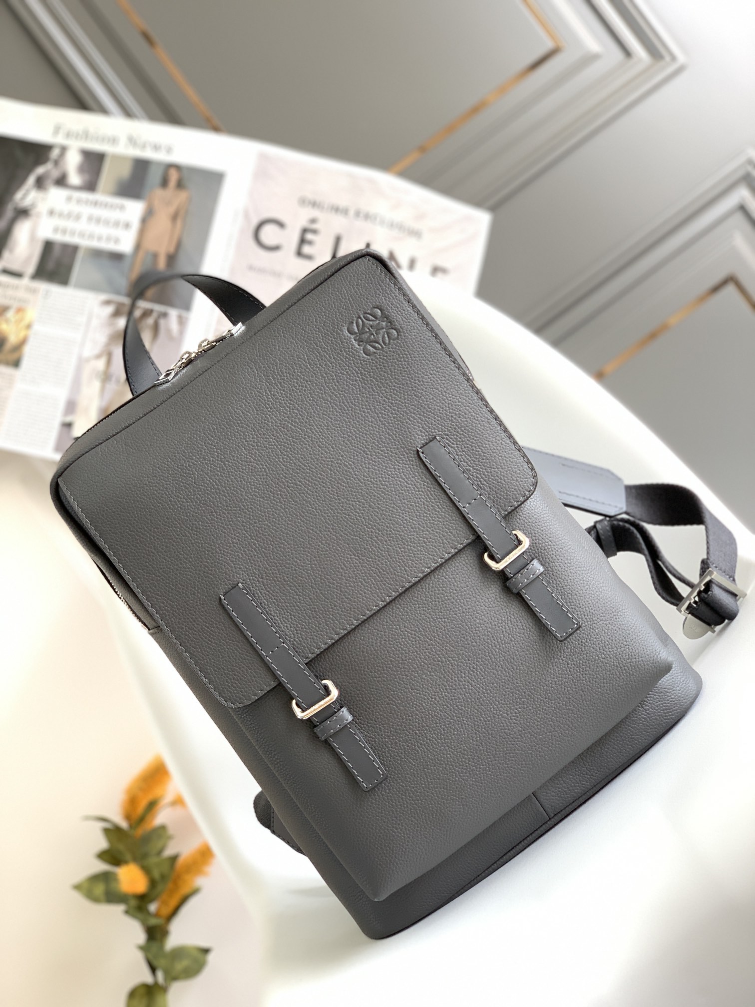 Loewe 10266 39x28.5x11cm Military Backpack