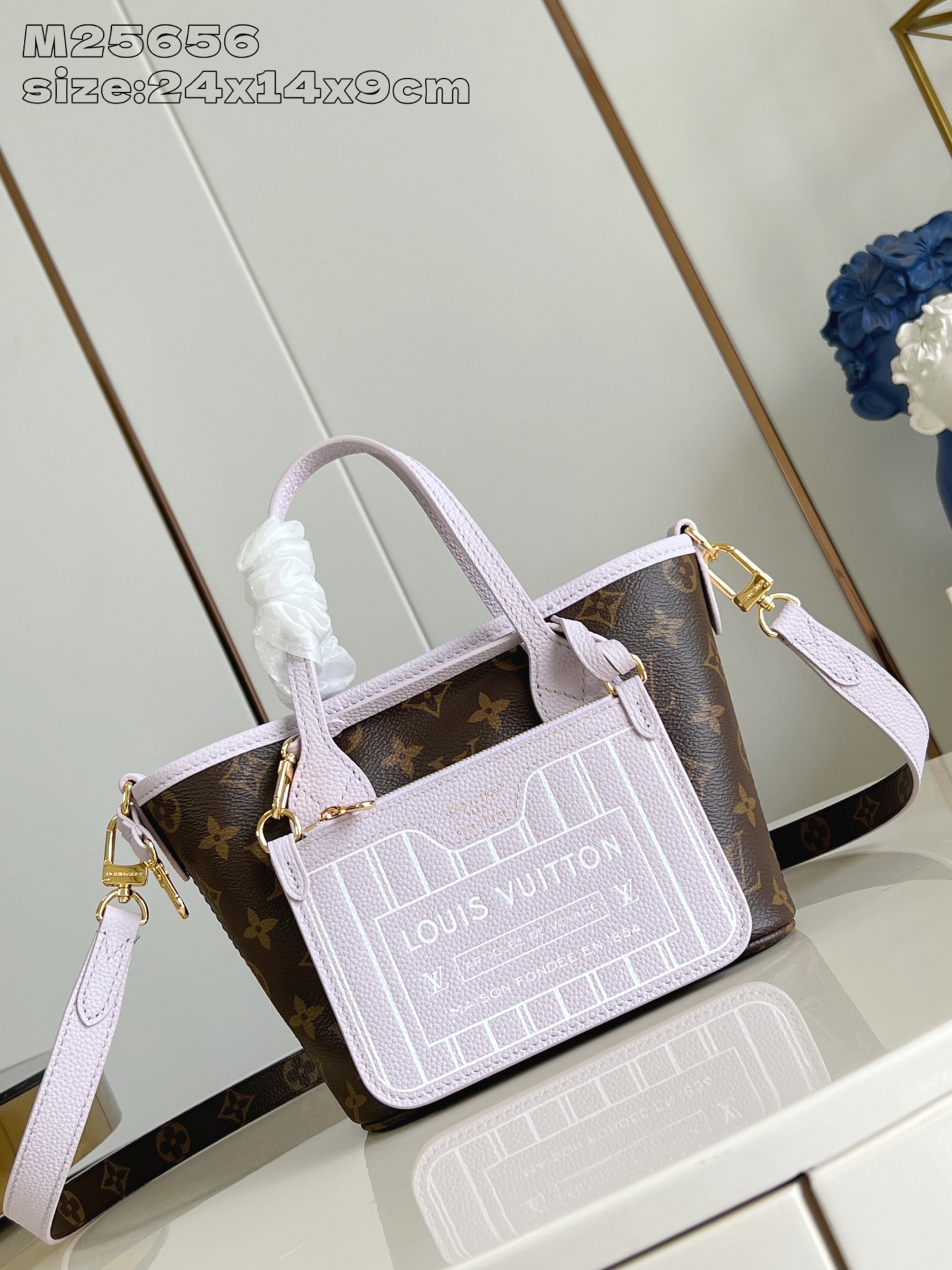LV Neverfull Bandouli M25656
