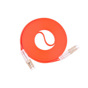Fiber optic patch cord LC-LC multi mode 2 cores 1-150M customizable