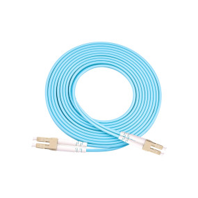 Fiber optic patch cord LC-LC 10G OM3 multi mode 2 cores 1-150M customizable