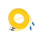 Fiber optic patch cord LC-FC single mode 2 cores 1-150M customizable
