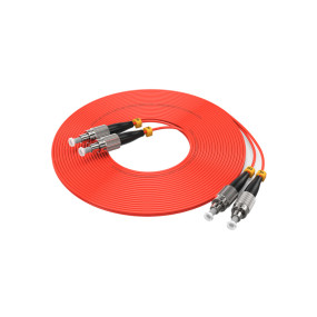 Fiber optic patch cord FC-FC multi mode 2 cores 1-150M customizable