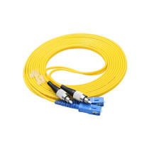 Fiber optic patch cord FC-SC single mode 2 cores 1-150M customizable