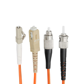 Fiber optic patch cord SC-FC 10G OM3 multi mode 2 cores 1-150M customizable