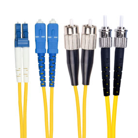 Fiber optic patch cord SC-SC 10G OM3 multi mode 2 cores 1-150M customizable