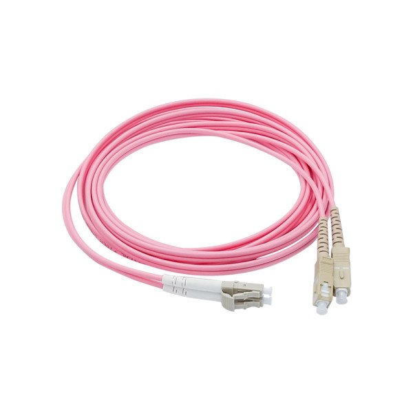 Fiber optic patch cord SC-SC 10G OM4 multi mode 2 cores 1-150M customizable