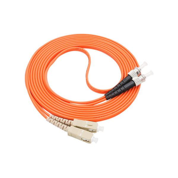Fiber optic patch cord ST-SC multi mode 2 cores 1-150M customizable